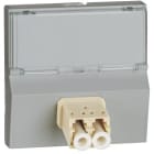 BTICINO BTIJG4268LC MATIXGO - CONNETTORE OTTICO LC GRIGIO