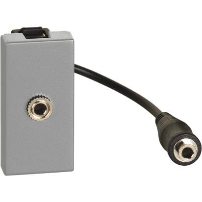 BTICINO BTIJG4280 MATIXGO - CONNETTORE JACK 3,5 GRIGIO