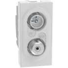 BTICINO - BTIJW4214D MATIXGO - PRESA TV-SAT DIRETTA 1M BIANCO