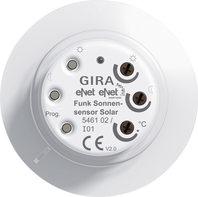 GIRA - GIR546102 Funk Sonnensensor Solar Gira eNet Reinwe