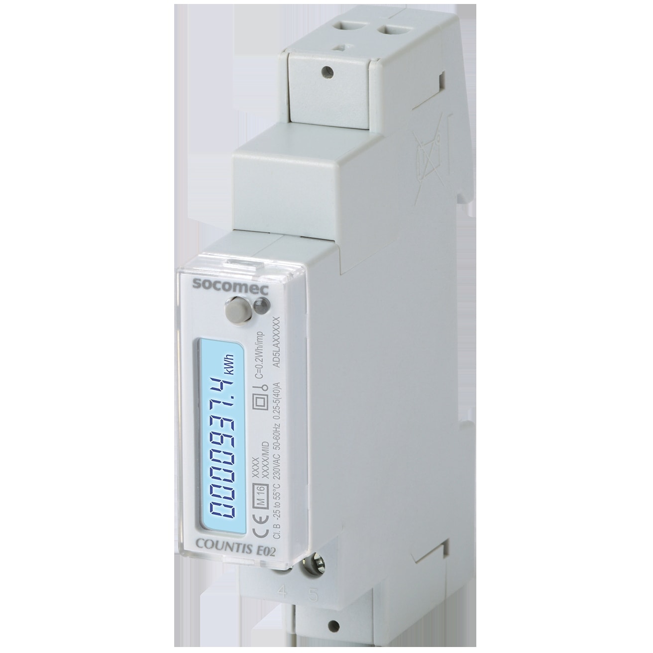 SOCOMEC SOC48503042 COUNTIS E06 MONOFASE 40A 230VAC CON COMU