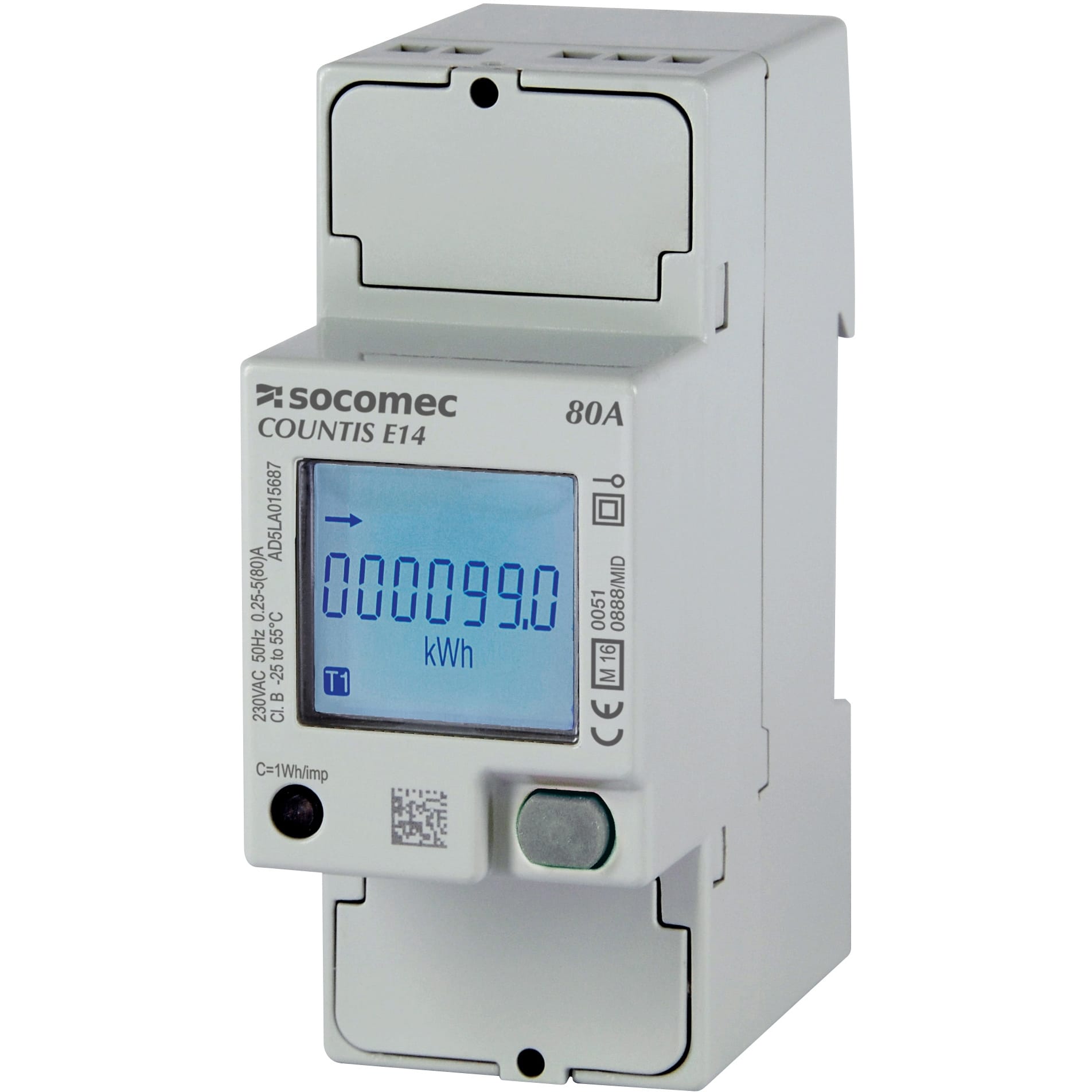 SOCOMEC SOC48503047 COUNTIS E17 MONOFASE 80A CON COMUNICAZIO