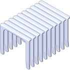 ZEHNDER GROUP ITALIA - ZEH990326024 COMFOFIX - GRAFFA DI BLOCCAGGIO 75 PER Z