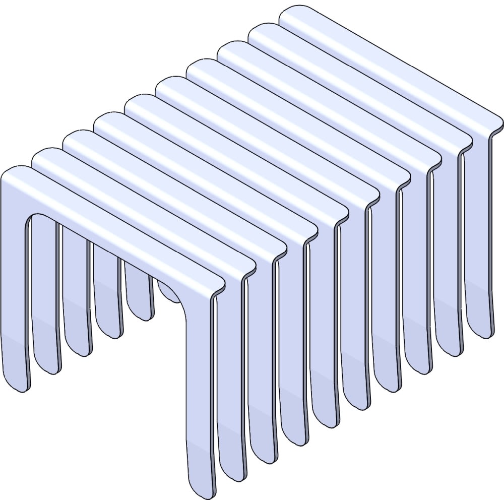 ZEHNDER GROUP ITALIA - ZEH990326024 COMFOFIX - GRAFFA DI BLOCCAGGIO 75 PER Z