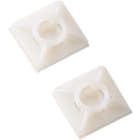 MASTER SRL MST5473 BASETTA ADES.28X28X6.4MM IN NYLON NATUR.