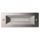 GOCCIA ILLUMINAZIONE - GOC5475IN QUANTUM MASCHERA INOX ORIZZONTALE