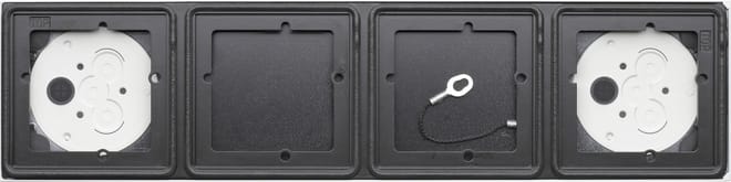 GIRA - GIR5504902 AP-Gehause 4f System 106 Verkehrsweiss(l
