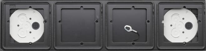 GIRA - GIR5504910 AP-Gehause 4f System 106 Anthrazit