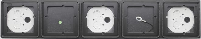 GIRA GIR5505902 AP-Gehause 5f System 106 Verkehrsweiss(l