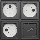 GIRA - GIR5508910 AP-Gehause 2x 2f System 106 Anthrazit