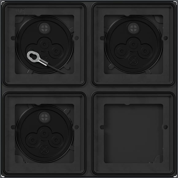 GIRA - GGI5508910 AP-Gehause 2x 2f System 106 Anthrazit