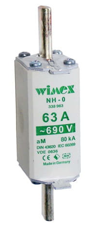 WIMEX - WIM5507063 NH 1 AM 63A FUSIBILI