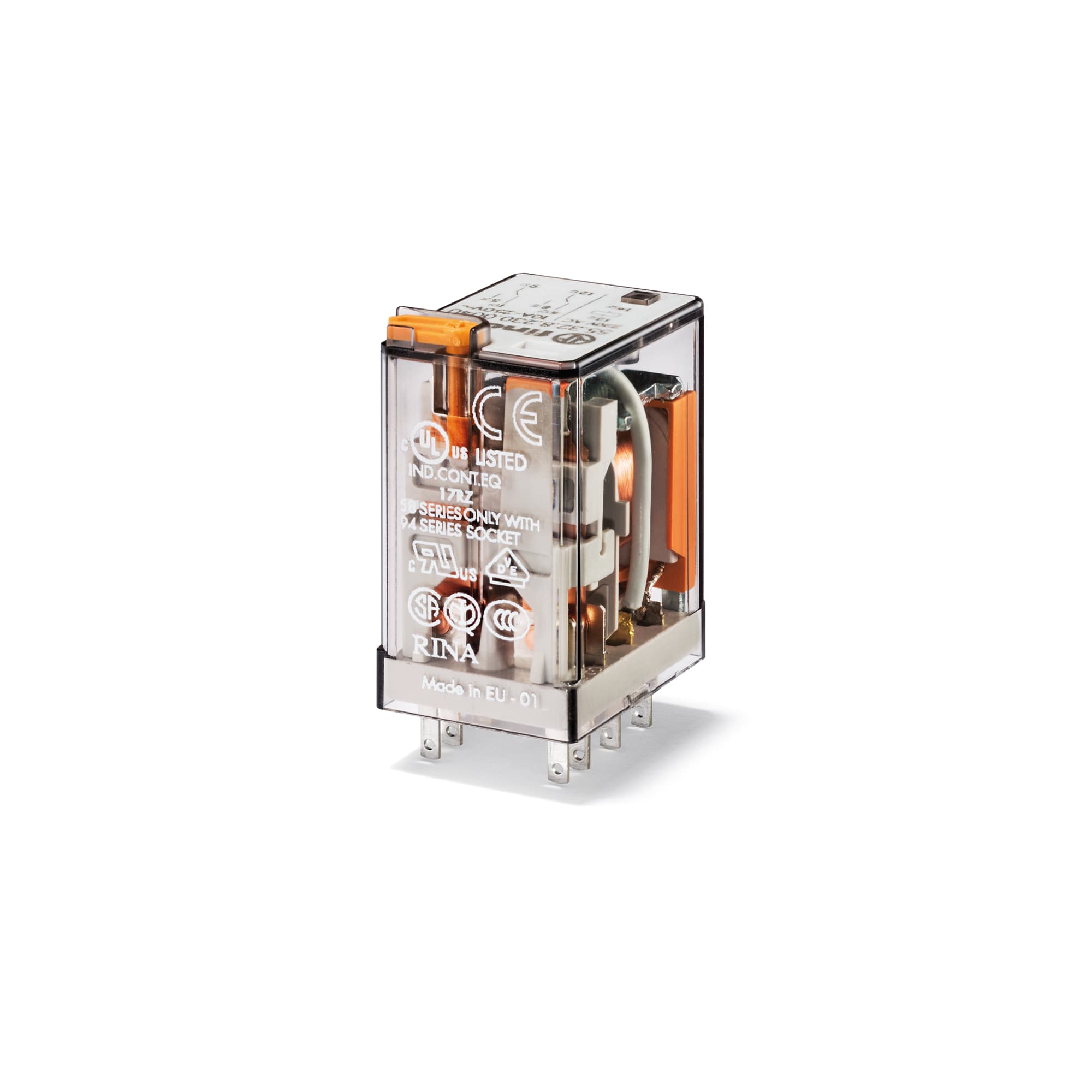 FINDER SPA - FIN553290245001 RELE INDUSTRIALE 2 CONTATTI 10A