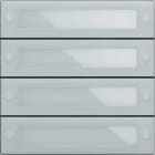 GIRA - GIR5539000 MOD.PS.CHIAMATA 4 MOD. TASTI DI AVVIO SY