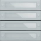 GIRA - GIR5539000 MOD.TASTI CHIAM. 4-M TASTI MIS