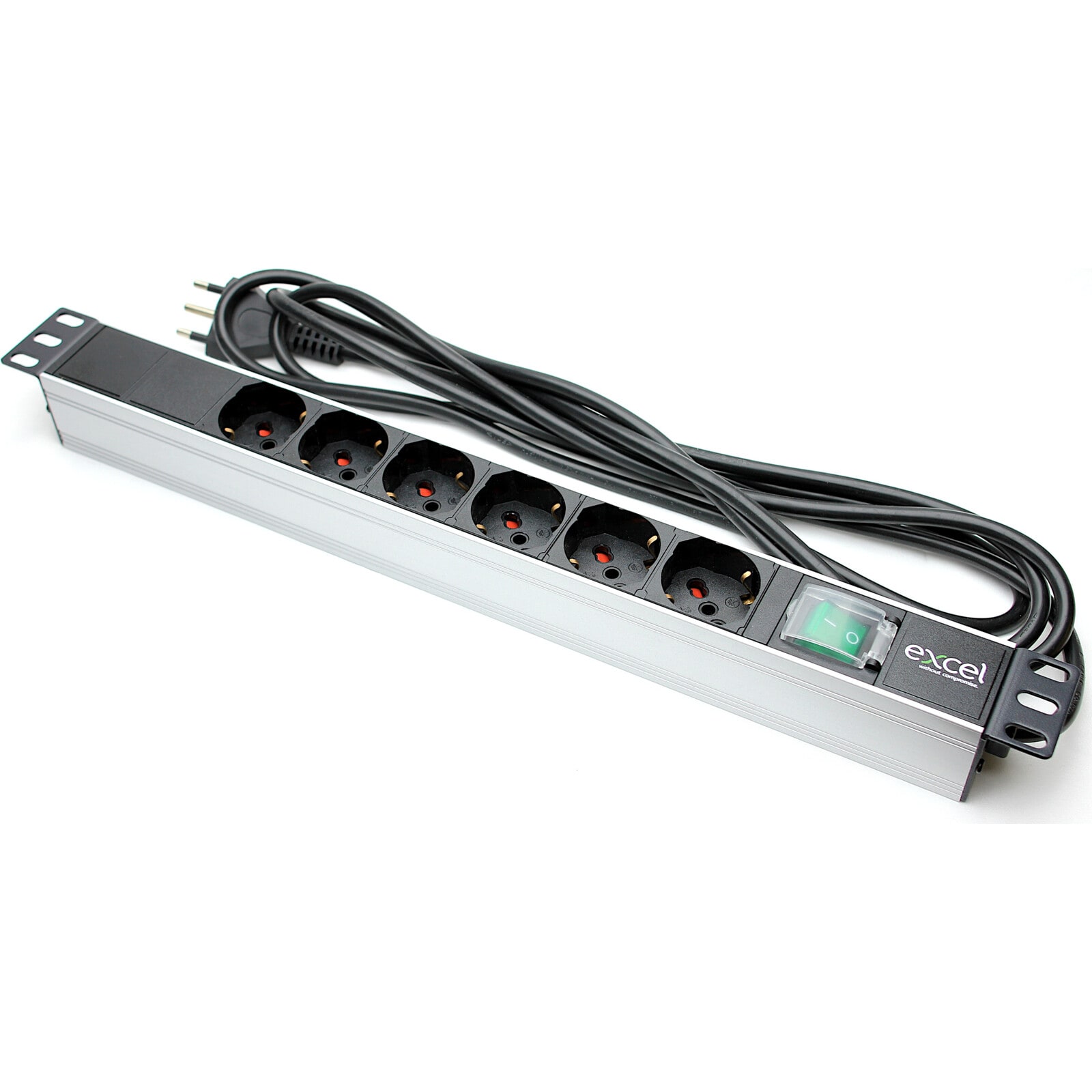 MAYFLEX UK LIMITED EXL555-294 PDU orizz. 8 prese 2P+T 16A con Int Lum