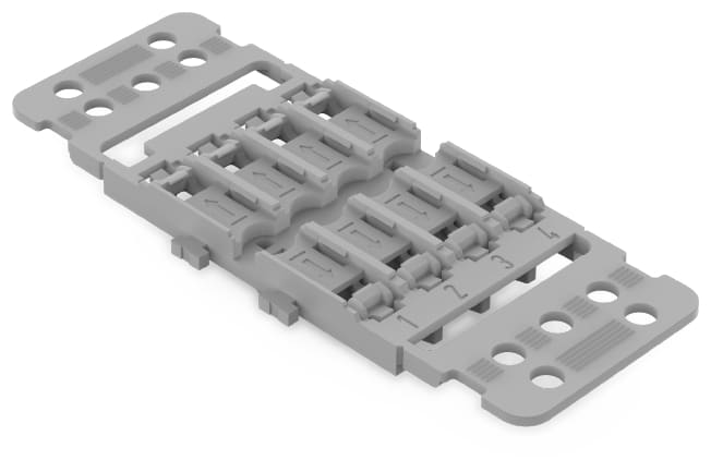 WAGO ITALIA SRL WAG221-2514 SUPPORTO DI MONTAGGIO CON ANTISTRAPPO A