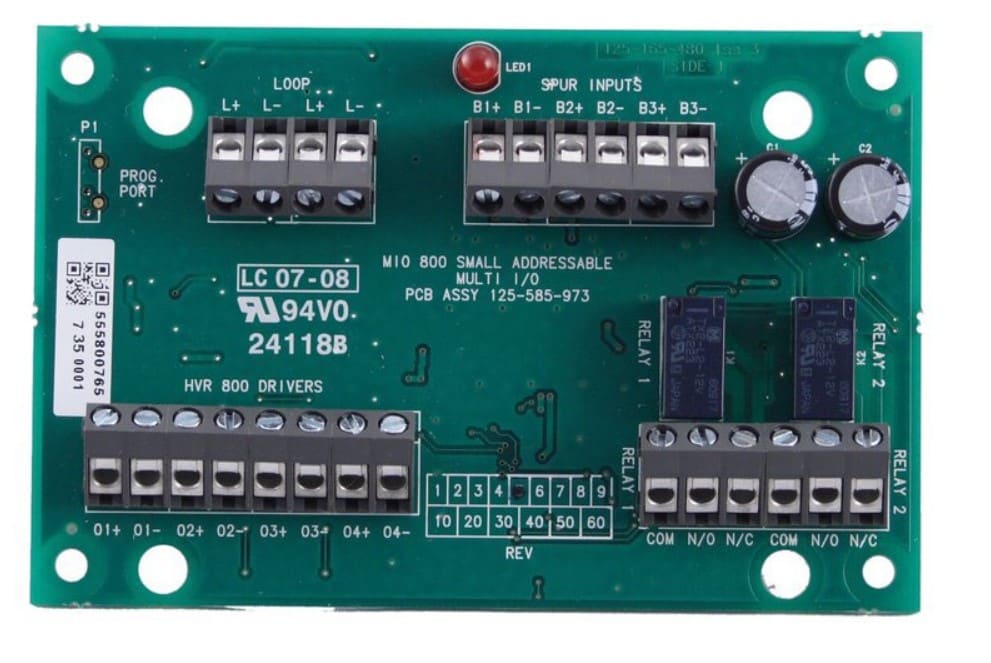 BENTEL SECURITY SR BSY555800765 FC410MIO MODULO 3 INGRESSI/4 USCITE