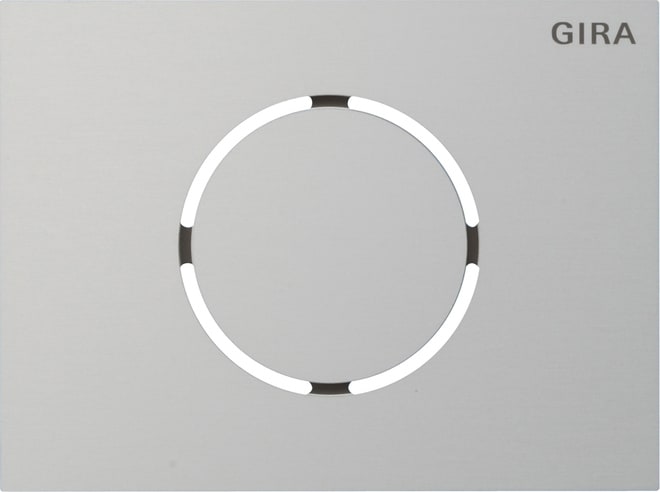 GIRA GIR5579926 Frontpl. Turstationsmodul System 106 Alu