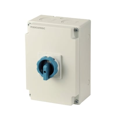 SOCOMEC SOC21156306 COMO - 6P 63 A - CASS. GRIGIO NERO