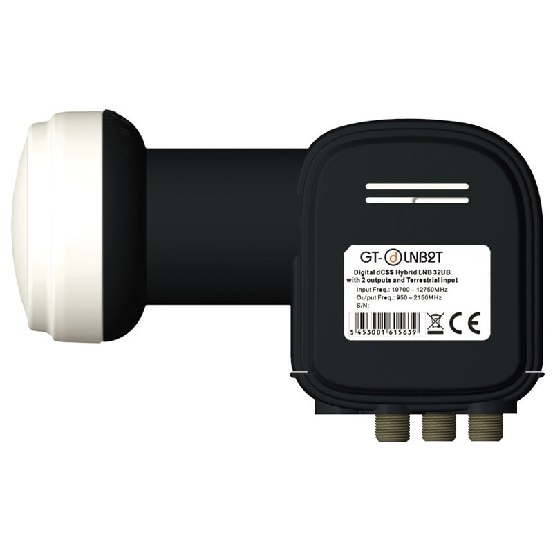 ELCART DISTRIBUTION ERT550331500 LNB SCR DCSS 2 USCITE UNIVERSALI