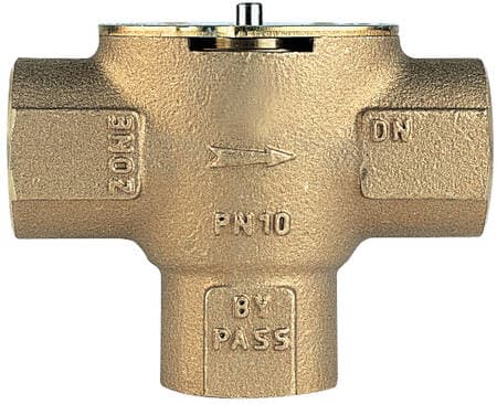 WATTS INDUSTRIES ITA - WAT560T34 VALVOLA ARCA ZONA 3/4 3 VIE IN BRON