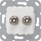 GIRA - GIR563003 BNC 2f Crimpanschluss Einsatz Reinweiss