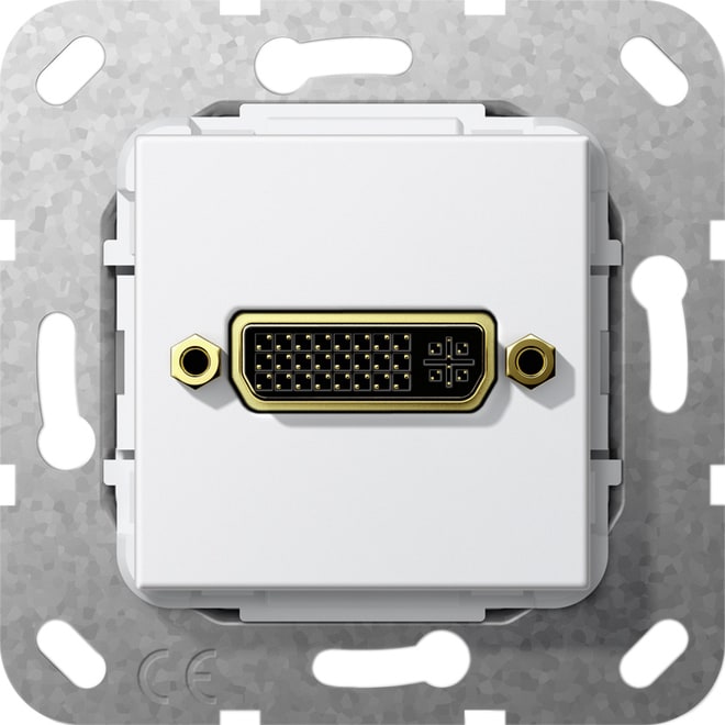 GIRA - GIR564403 DVI (24+5) GENDER CHANGER MODULO BNC PUR