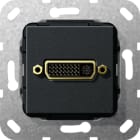 GIRA - GIR564410 DVI (24+5) GENDER CHANGER MODULO NERO O