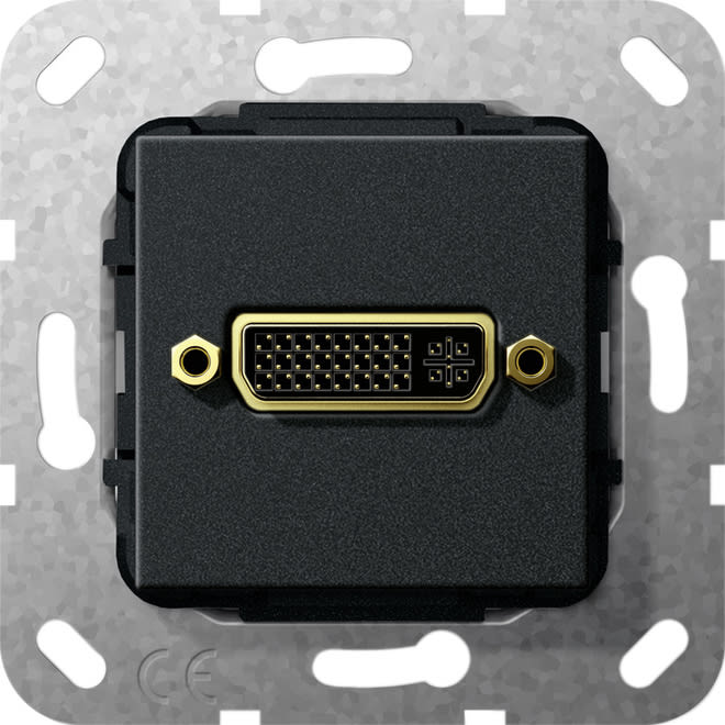 GIRA - GIR564510 DVI (24+5) CAVO MULTICON. MODULO NERO O