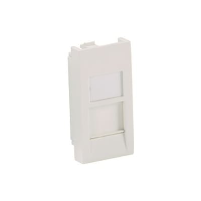 PANDUIT - PANCFA1FSAW-X THE MINI-COM SHUTTERED ADAPTER ACCEPTS O