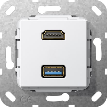GIRA - GGI567903 HDMI USB 3.0 A CAVO BREAKOUT MODULO BNC