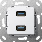 GIRA GGI568403 USB 3.0 A 2X GENDER CHANGER MODULO BNC P