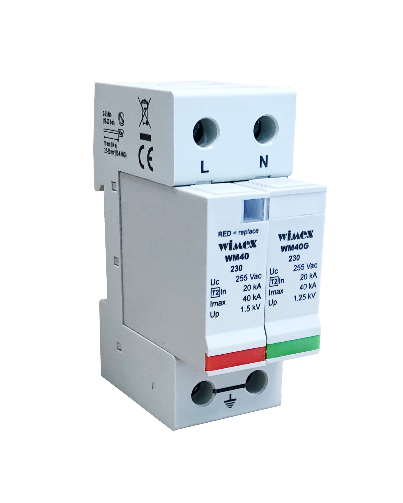 WIMEX WIM5690222X SC.WM42-230-G F+N 2P 230VAC
