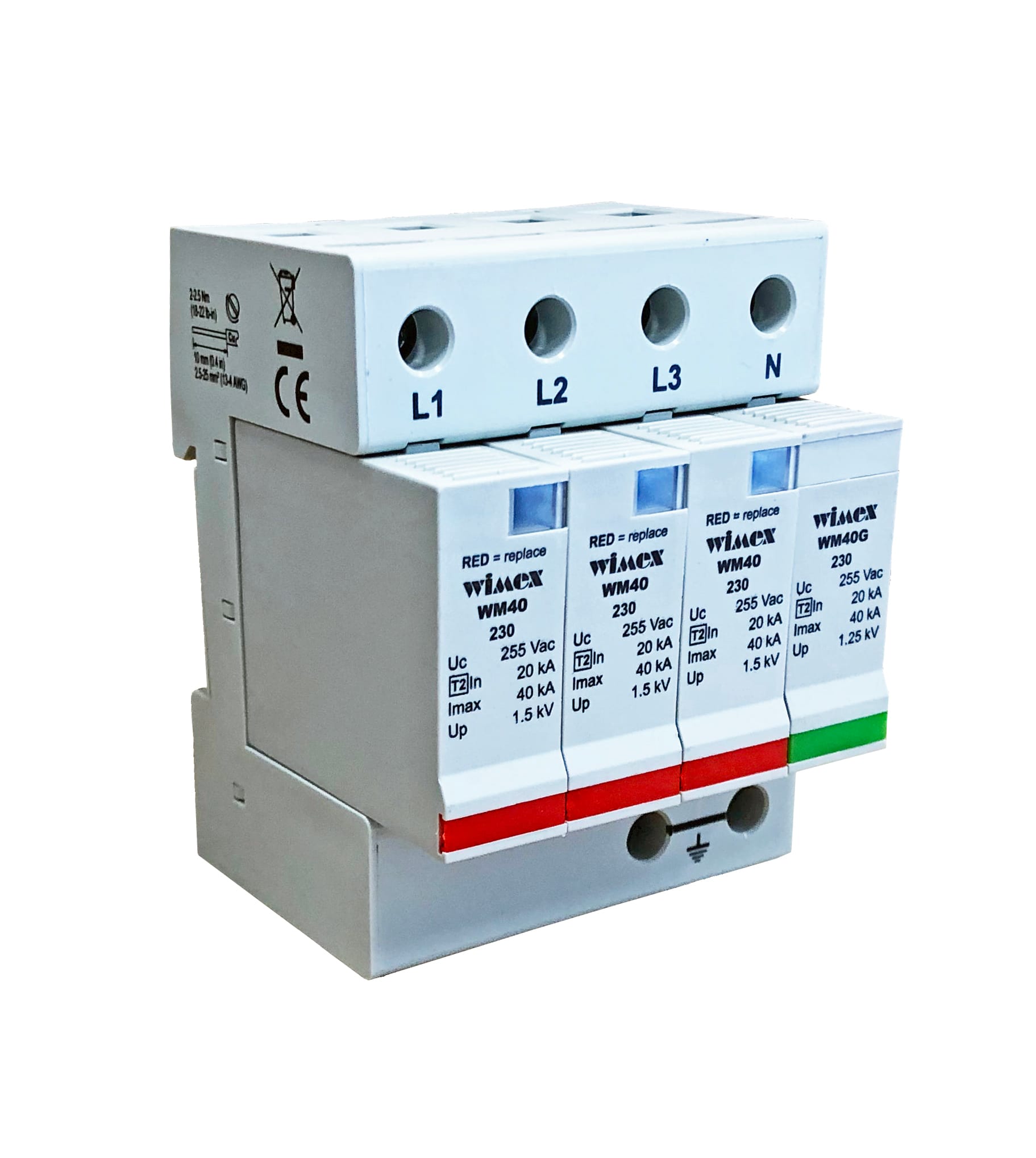 WIMEX WIM5690282X SC.WM44-230-G 3F+N 4P 230VAC