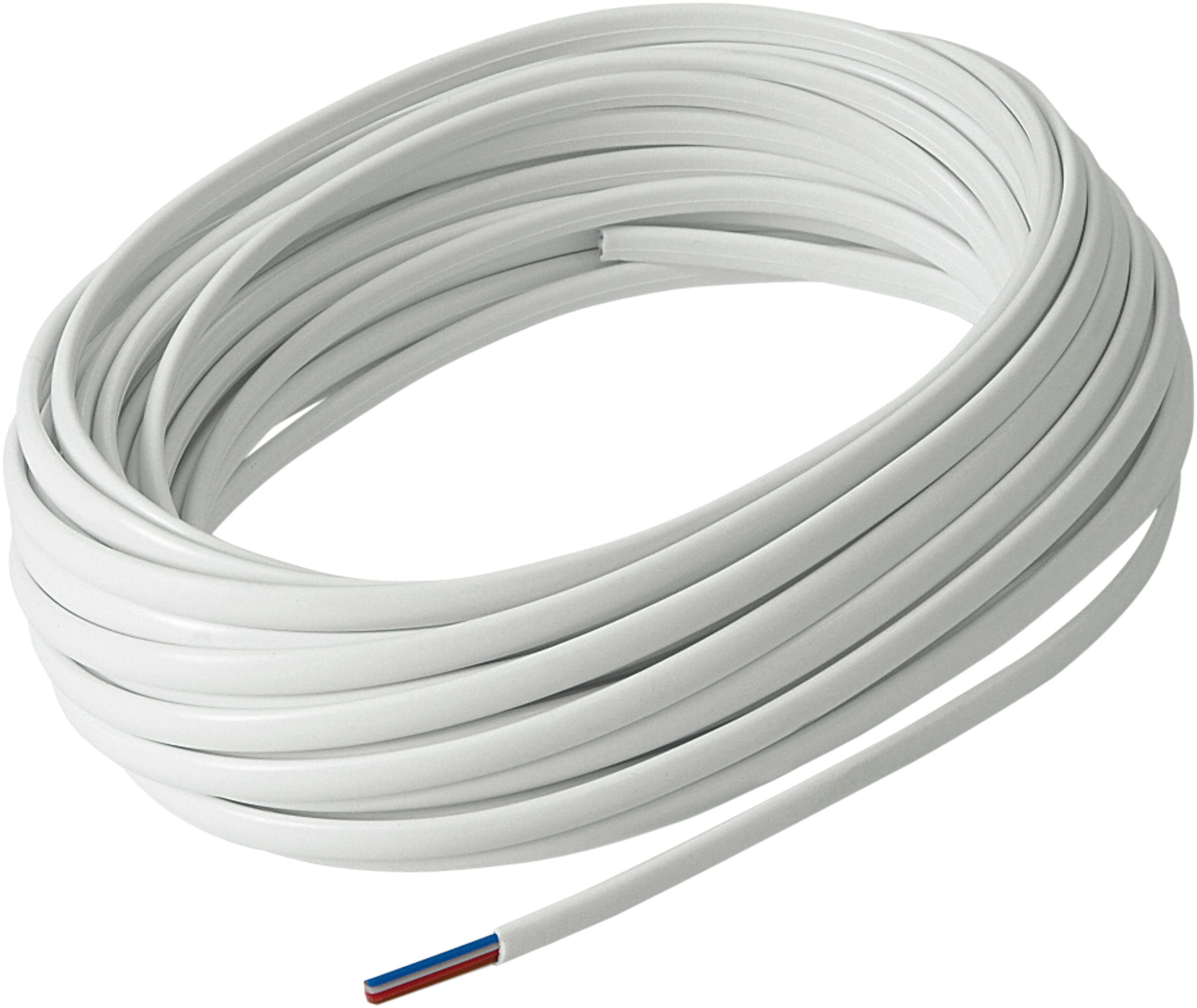 LE PROLUNGHE SAS - PRG5694/25 CAVO LIN.TELEFONICO A 4 FILI MT.25 BN