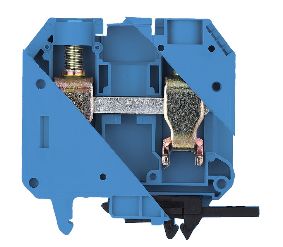 WIELAND ELECTRIC SRL - WIE57.535.0155.6 FEED-THROUGH TERMWKN 35 / U BLUE /V0