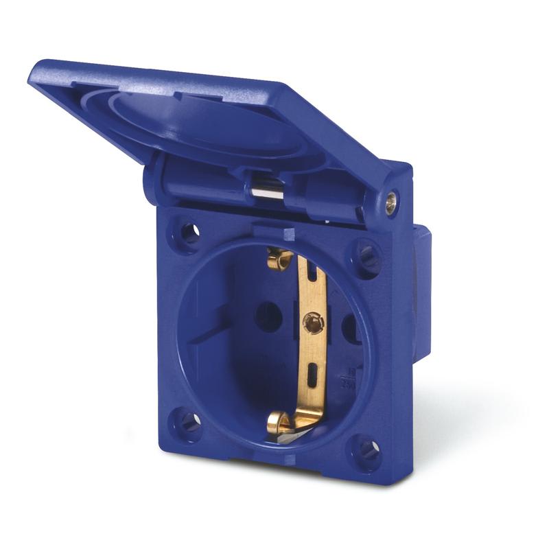 SCAME PARRE SPA - SCA570.2062 PRESA INCASSO TEDESCA CON SHUTTER 50X60