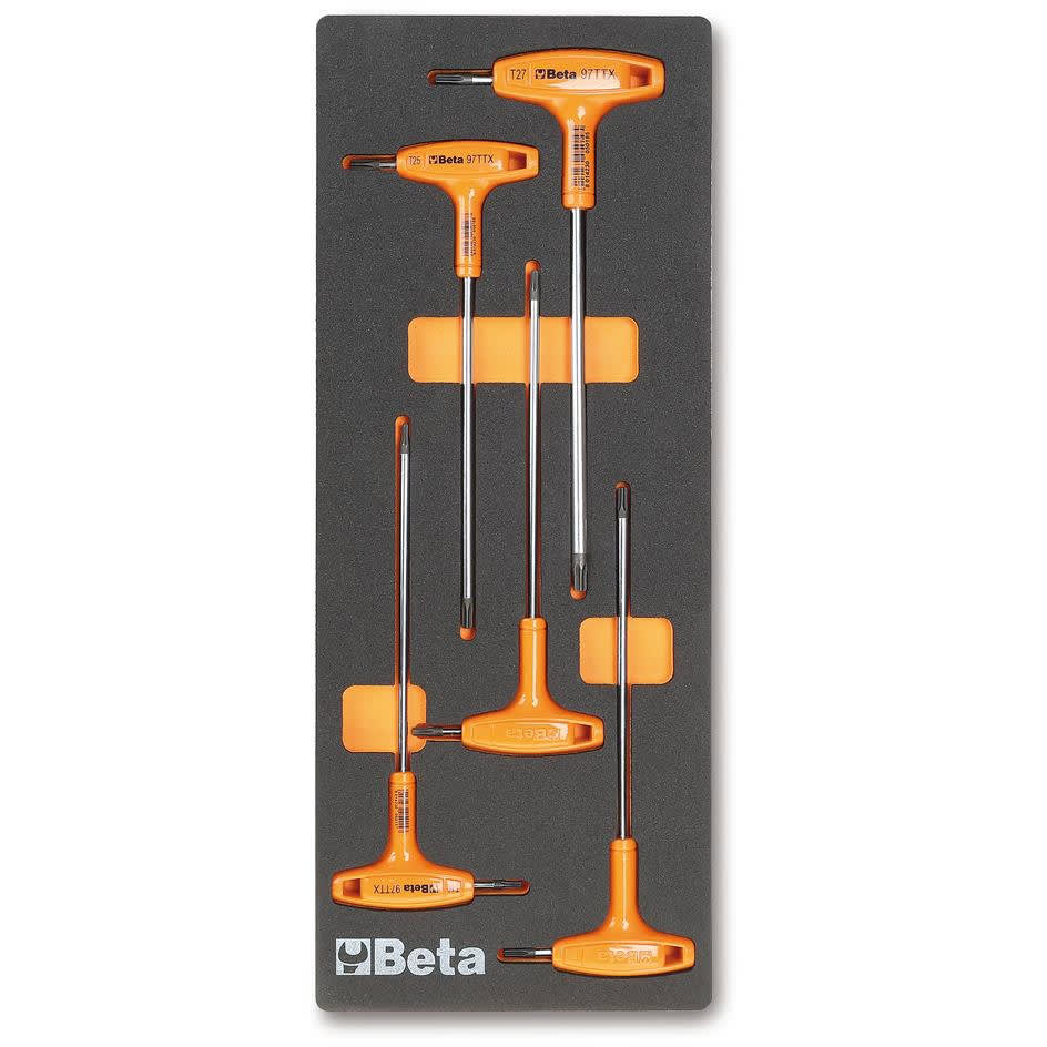 BM SPA - BMM024500055 Vassoio morbido in EVA chiavi maschio piegate con impugnatura per viti con impronta Torx®