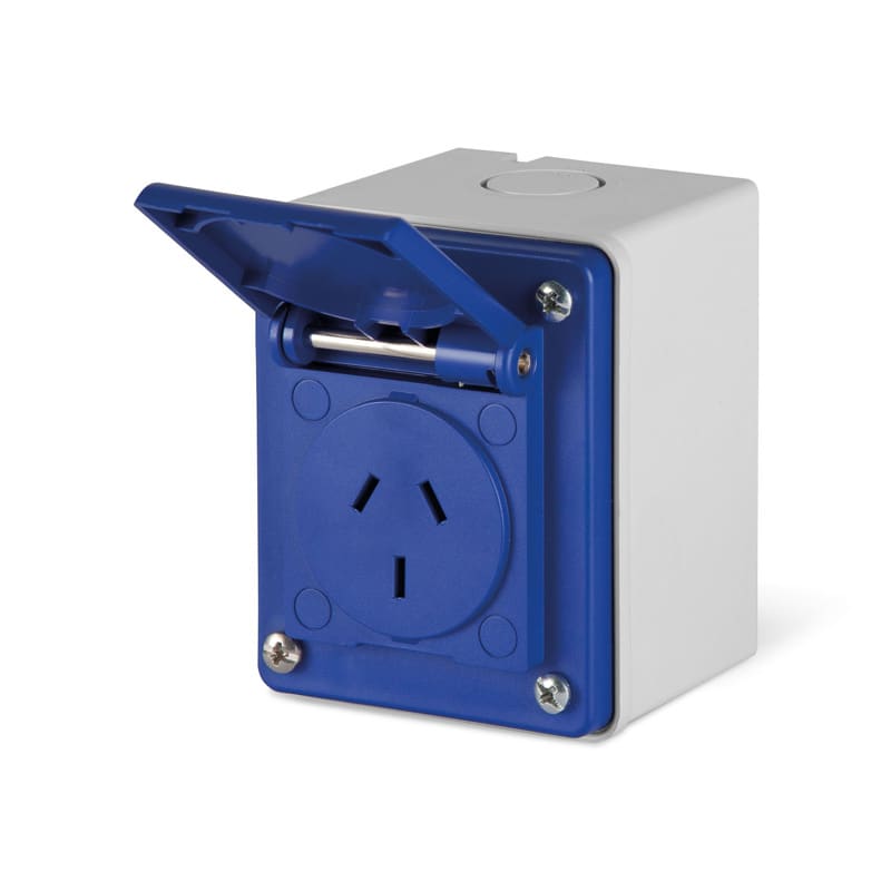 SCAME PARRE SPA SCA570.4193 PRESA PAR. ARGENTINA 10A BLU (VERS. PG)