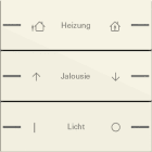 GIRA - GIR576301 SET INTERR.BILICO 3X PERS. SENS.PS.4 SYS