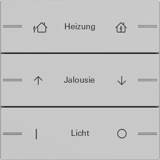 GIRA - GIR5763015 SET INTERR.BILICO 3X PERS. SENS.PS.4 SYS