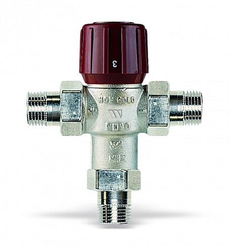 WATTS INDUSTRIES ITA WAT61CM34 AQUAMIX 32-50°C 3/4 M TAILPIECE