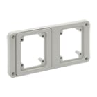 PALAZZOLI PAL579718 PRIMA FLANGIA 2 PRESE FISSE IP55