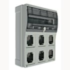 PALAZZOLI - PAL579826 TOPTER QUADRO FINESTRATO 6 PR FIX IP66