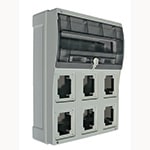 PALAZZOLI PAL579826 TOPTER QUADRO FINESTRATO 6 PR FIX IP66