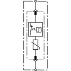 DEHN ITALIA SPA - DEH952072 Limitatore di sovratensione Tipo 2 DEHNguard S unipolare Uc 150V AC