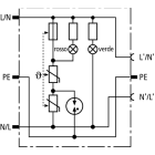 DEHN ITALIA SPA - DEH909230 SPD Tipo 3 230V AC DEHNprotector con adattatore schuko