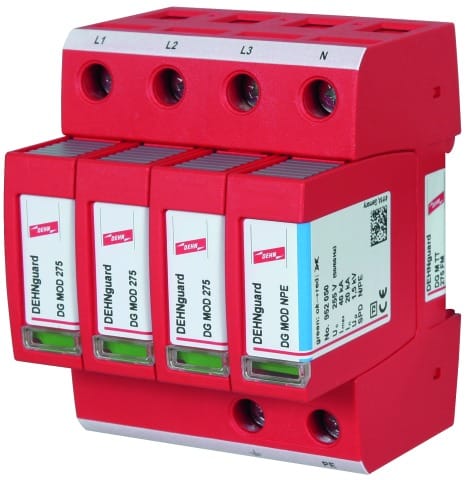 DEHN ITALIA SPA DEH952315 SPD T2 3P+N 275V A CARTUCCE CON CONTATTO