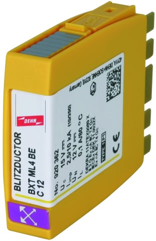 DEHN ITALIA SPA - DEH920362 Modulo di protezione combinata per 2 coppie di fili BLITZDUCTOR XT con LifeCheck